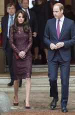 KATE MUDDLETON During the Chinese State Visit in London 10/21/2015