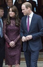 KATE MUDDLETON During the Chinese State Visit in London 10/21/2015