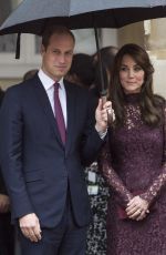 KATE MUDDLETON During the Chinese State Visit in London 10/21/2015