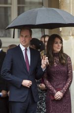 KATE MUDDLETON During the Chinese State Visit in London 10/21/2015