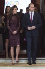 KATE MUDDLETON During the Chinese State Visit in London 10/21/2015