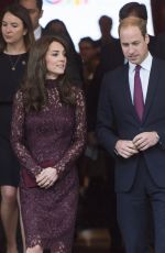 KATE MUDDLETON During the Chinese State Visit in London 10/21/2015