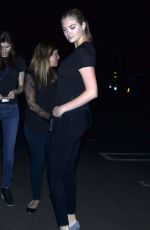 KATE UPTON Arrives at Nobu Restaurant in Los Angeles 10/05/2015