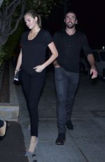 KATE UPTON Arrives at Nobu Restaurant in Los Angeles 10/05/2015