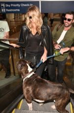 KATE UPTON at LAX Airport in Los Angeles 10/27/2015
