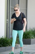 KATE UPTON Leaves a Gym in West Hollywood 10/07/2015