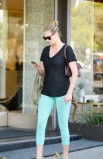 KATE UPTON Leaves a Gym in West Hollywood 10/07/2015