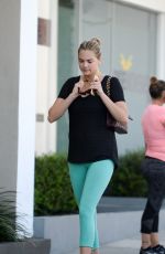 KATE UPTON Leaves a Gym in West Hollywood 10/07/2015