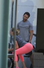 KATE UPTON Leves a Gym in West Hollywood 10/20/2015