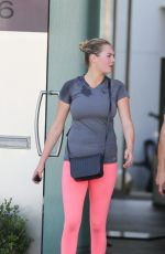 KATE UPTON Leves a Gym in West Hollywood 10/20/2015