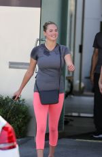 KATE UPTON Leves a Gym in West Hollywood 10/20/2015