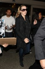 KATE WINSLET at LAX Airport in Los Angeles 10/19/2015