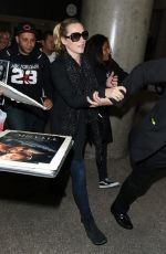 KATE WINSLET at LAX Airport in Los Angeles 10/19/2015
