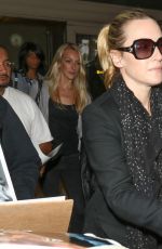 KATE WINSLET at LAX Airport in Los Angeles 10/19/2015