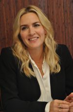 KATE WINSLET at Steve Jobs Movie Press Conference 10/03/2015