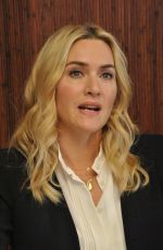 KATE WINSLET at Steve Jobs Movie Press Conference 10/03/2015