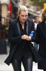KATE WINSLET Leaves Her Hotel in New York 10/05/2015