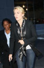 KATE WINSLET Out and About in Manhattan 10/04/2015