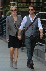 KATE WINSLET Out and About in New York 10/07/2015