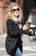 KATE WINSLET Out and About in Tribeca 10/05/2015