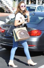 KATHARINE MCPHEE Out Shopping in West Hollywood 10/26/2015