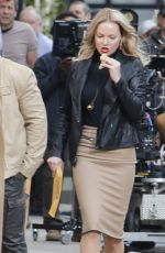 KATHERINE HEIGL on the Set of Doubt in New York 10/14/2015