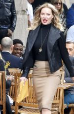 KATHERINE HEIGL on the Set of Doubt in New York 10/14/2015
