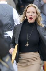 KATHERINE HEIGL on the Set of Doubt in New York 10/14/2015