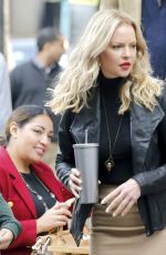 KATHERINE HEIGL on the Set of Doubt in New York 10/14/2015