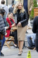 KATHERINE HEIGL on the Set of Doubt in New York 10/14/2015