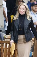 KATHERINE HEIGL on the Set of Doubt in New York 10/14/2015
