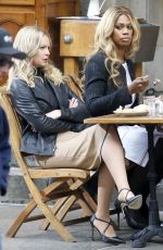 KATHERINE HEIGL on the Set of Doubt in New York 10/14/2015