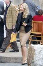 KATHERINE HEIGL on the Set of Doubt in New York 10/14/2015
