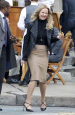 KATHERINE HEIGL on the Set of Doubt in New York 10/14/2015