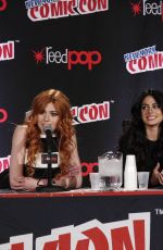 KATHERINE MCNAMRA at Shadowhunters Panel at Comic-con in New York 10/10/2015