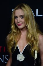 KATHRYN NEWTON at Paranormal Activity: The Ghost Dimension Screening in Hollywood 10/22/2015