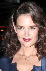 KATIE HOLMES Night Out in New York 10/22/2015