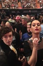 KATY PERRY at Madonna Concert in California 10/27/2015