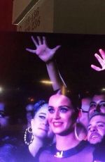 KATY PERRY at Madonna Concert in California 10/27/2015