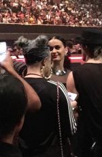 KATY PERRY at Madonna Concert in California 10/27/2015