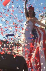 KATY PERRY at Rally for Hilary Clinton Campaign