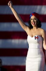 KATY PERRY at Rally for Hilary Clinton Campaign