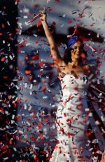 KATY PERRY at Rally for Hilary Clinton Campaign