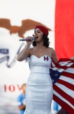 KATY PERRY at Rally for Hilary Clinton Campaign