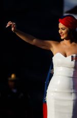 KATY PERRY at Rally for Hilary Clinton Campaign