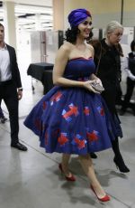 KATY PERRY at Rally for Hilary Clinton Campaign