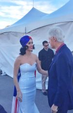 KATY PERRY at Rally for Hilary Clinton Campaign