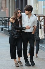 KEIRA KNIGHTLEY and James Righton  Out and About in New York 10/22/2015