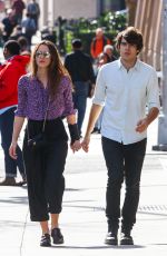 KEIRA KNIGHTLEY and James Righton Out and About in New York 10/29/2015