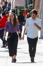 KEIRA KNIGHTLEY and James Righton Out and About in New York 10/29/2015